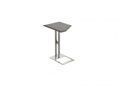 Beistelltisch Tisch Couchtisch Wohnzimmer Edelstahl Silber Möbel